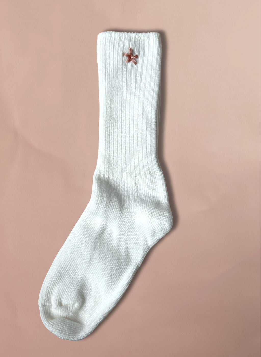 Wildflower Organic Socks - White