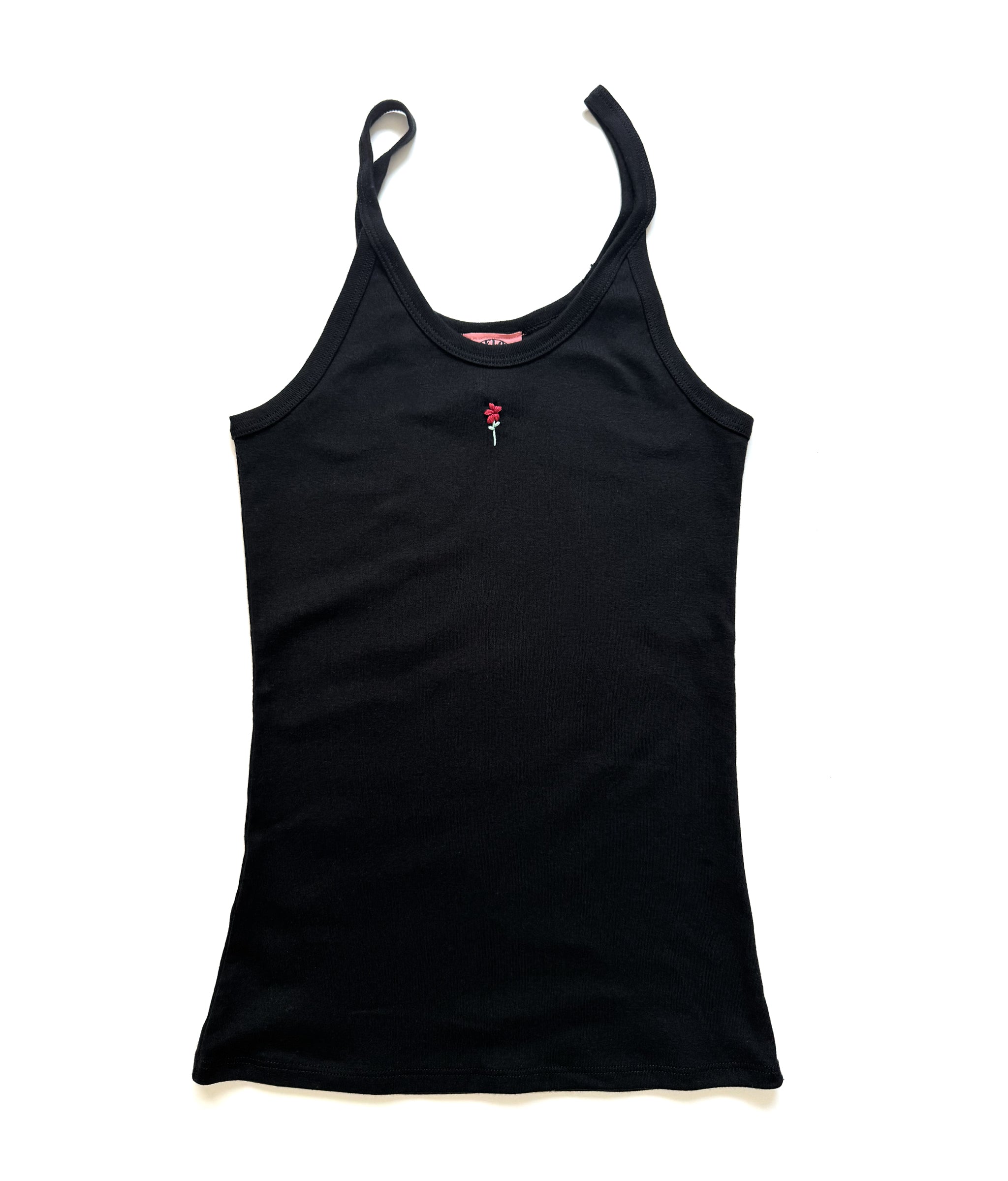 Organic Wildflower Tank - Black