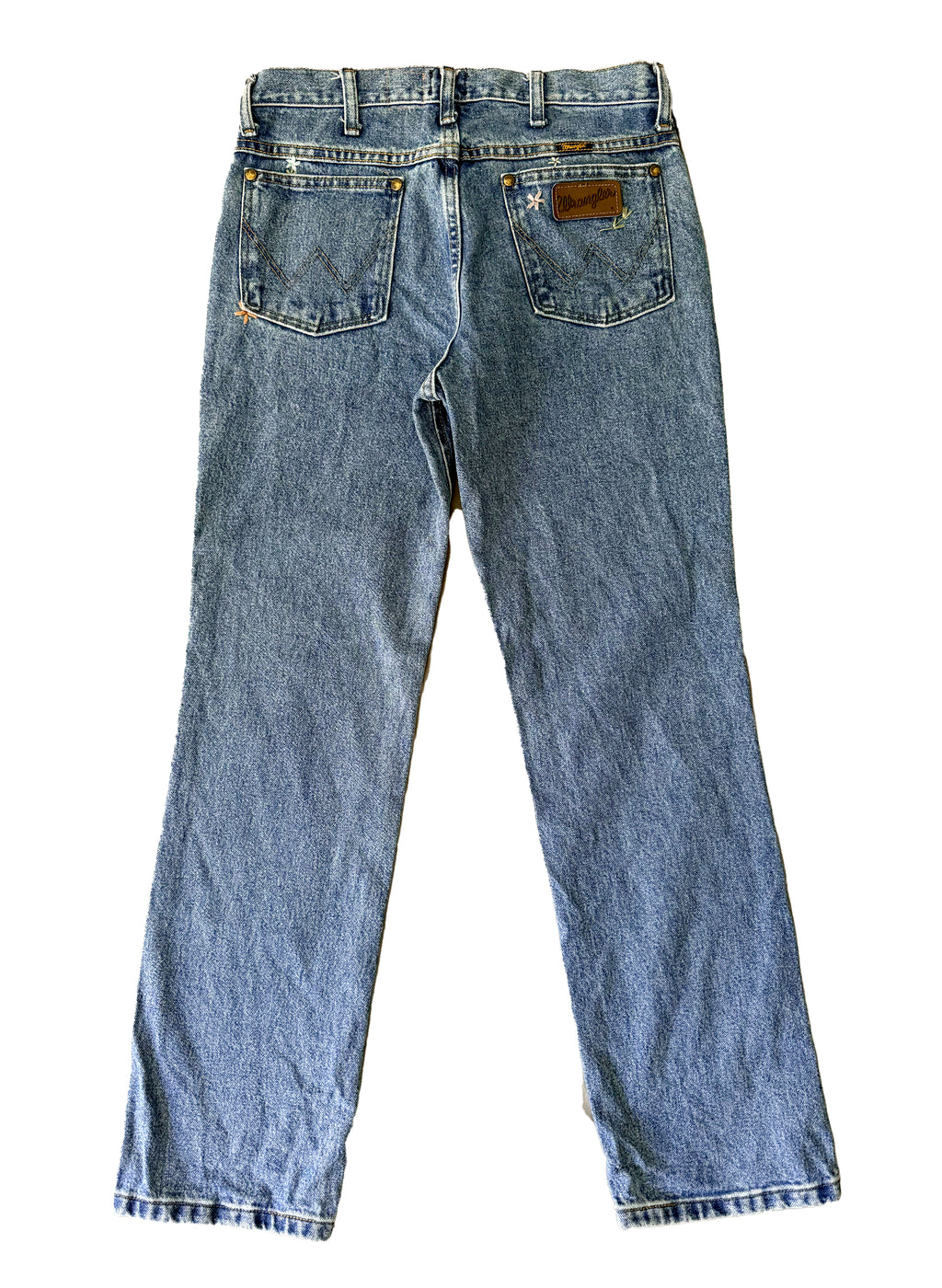 Wrangler Mid-Rise Straight Jeans