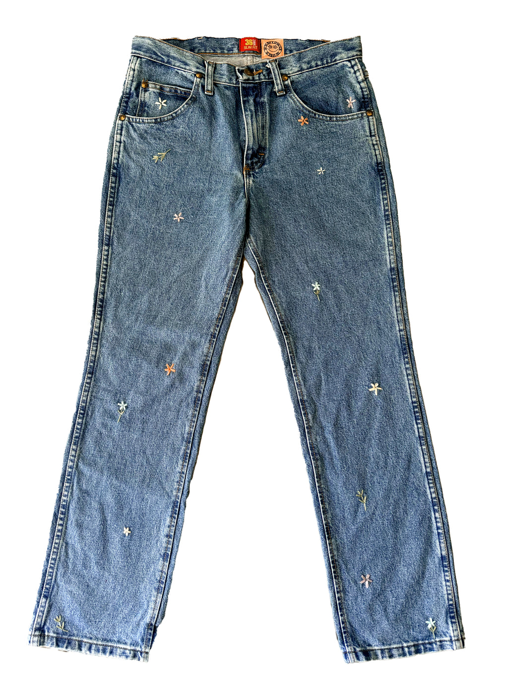 Wrangler Mid-Rise Straight Jeans