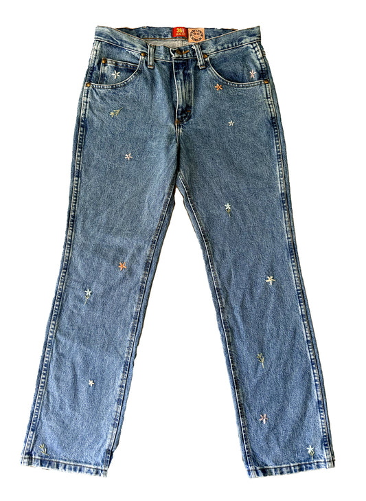 Wrangler Mid-Rise Straight Jeans