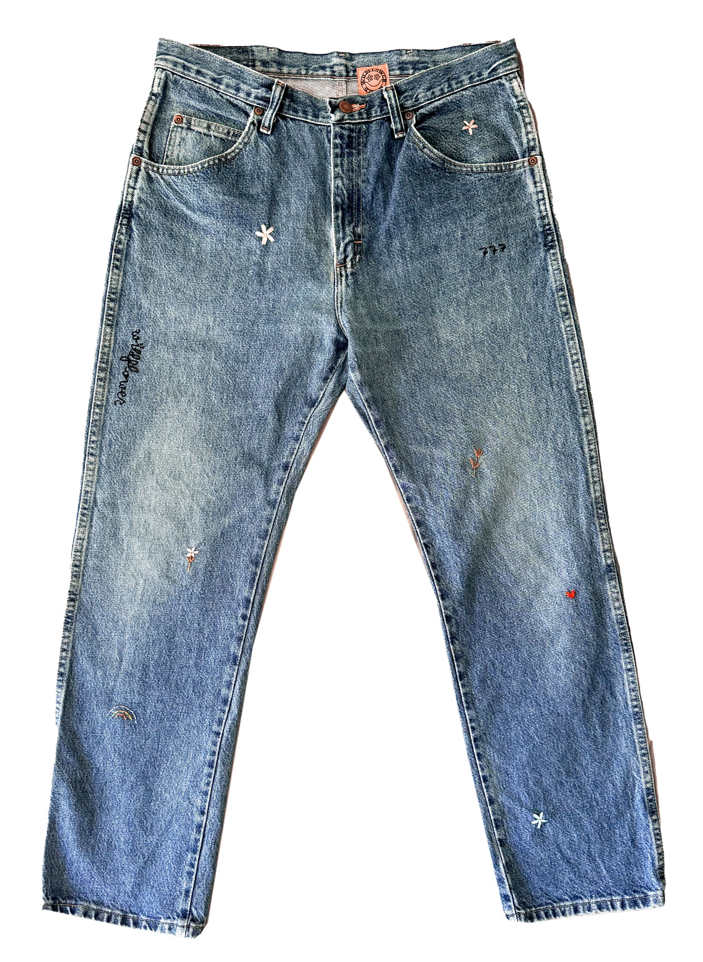 Wrangler Mid-Rise Straight Jeans