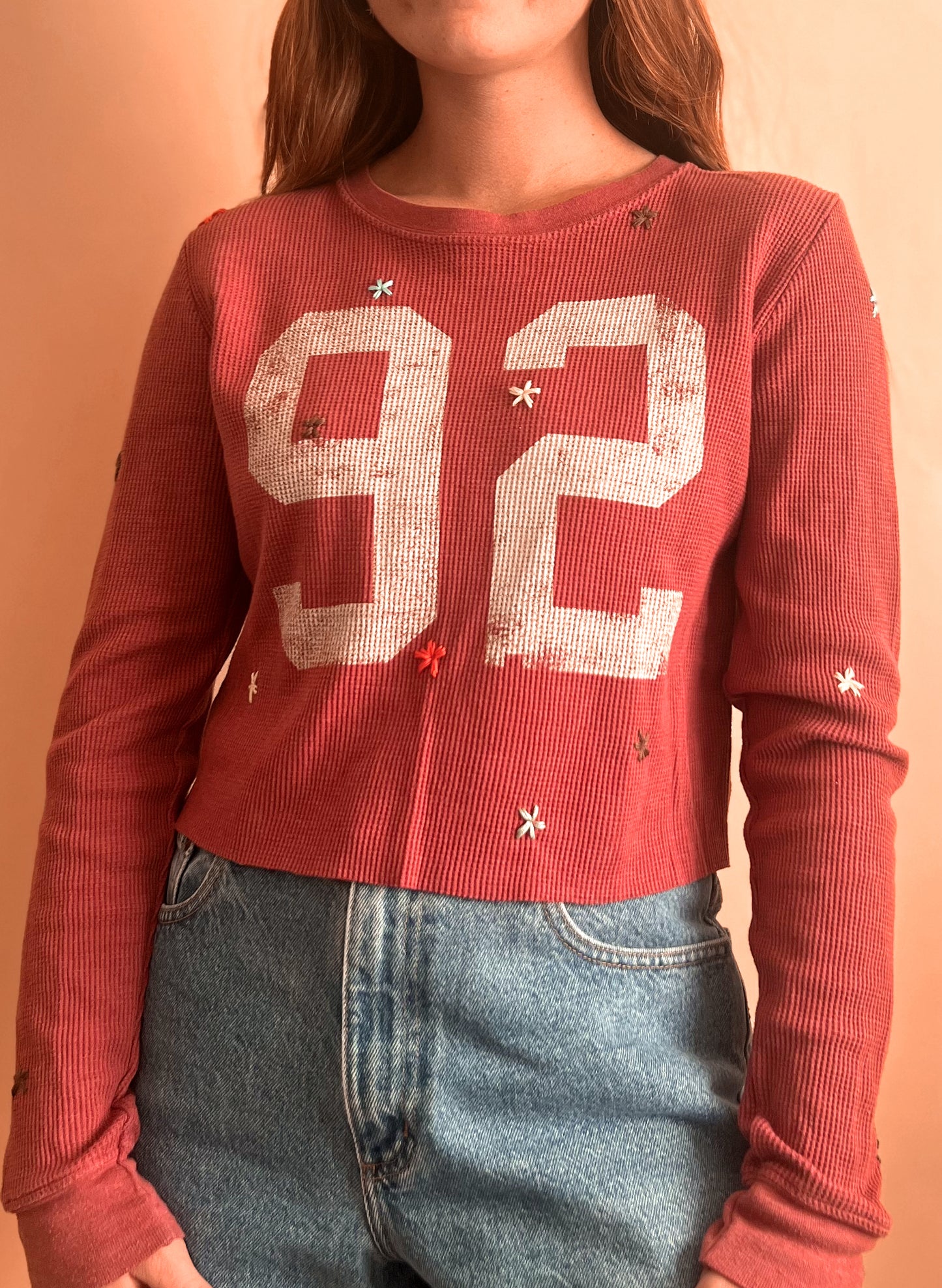 Anthropologie '92 LS Cropped Thermal