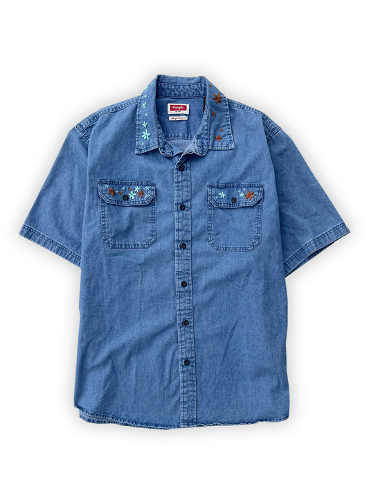 Wrangler SS Denim Pocket Shirt